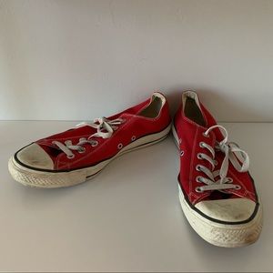 Converse Chuck Taylor All Star Lo Tops Red
